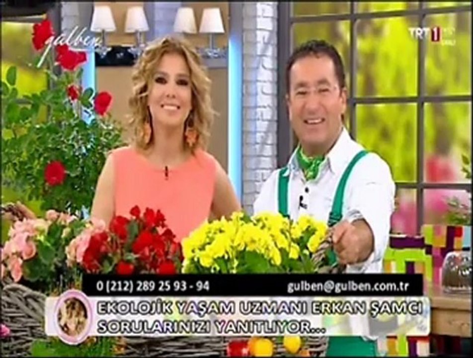 GÜLBEN - Erkan Şamcı'dan Canlı Çiçek Arajmanı ve Yaz Çiçeklerinin Bakımı 04.06.12