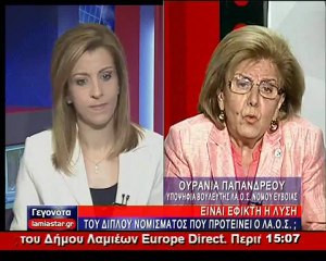 Η Ουρ. Παπανδρέου στο STAR