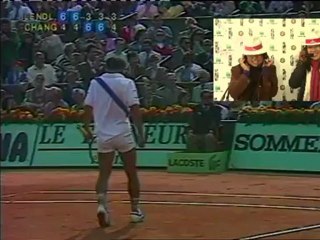 Mardi 5 juin 2012 - Chang vs Lendl - Caroline & Elise