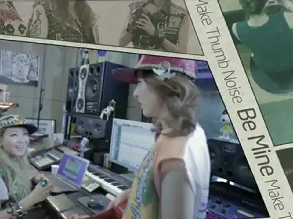 2NE1 - BE MINE M_V by INTEL Make Thumb Noise Project