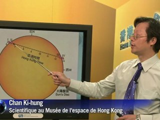 Très rare passage de Vénus devant le Soleil