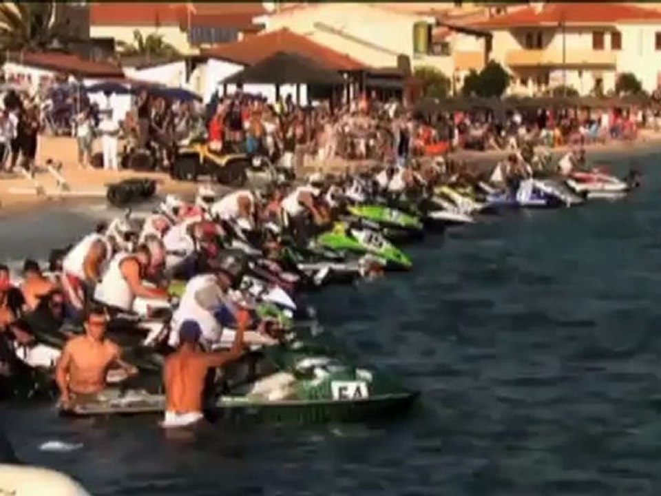 Aquabike: Nasses Spektakel in Italien