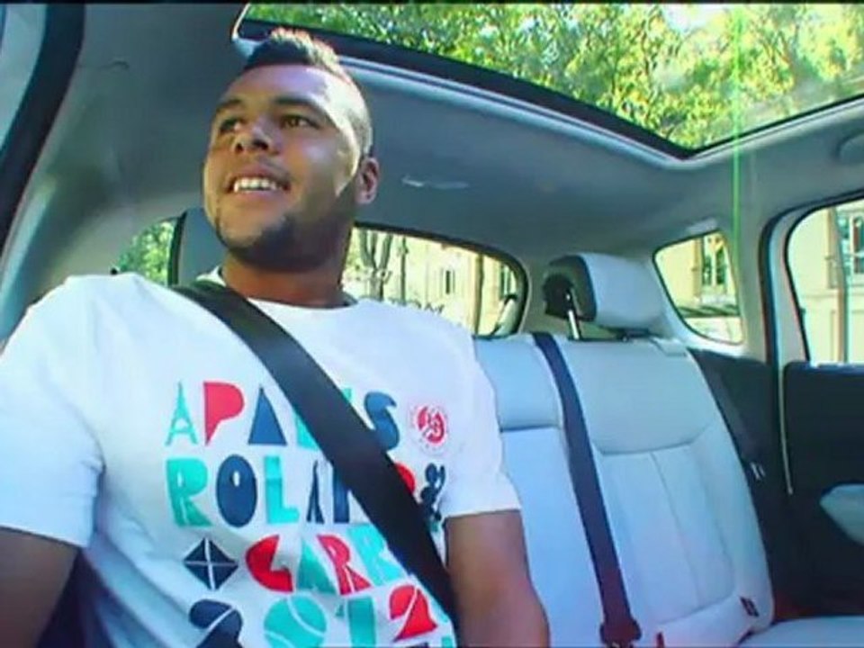 ROLAND GARROS 2012 - En route pour Roland Garros - Jo-Wilfried TSONGA