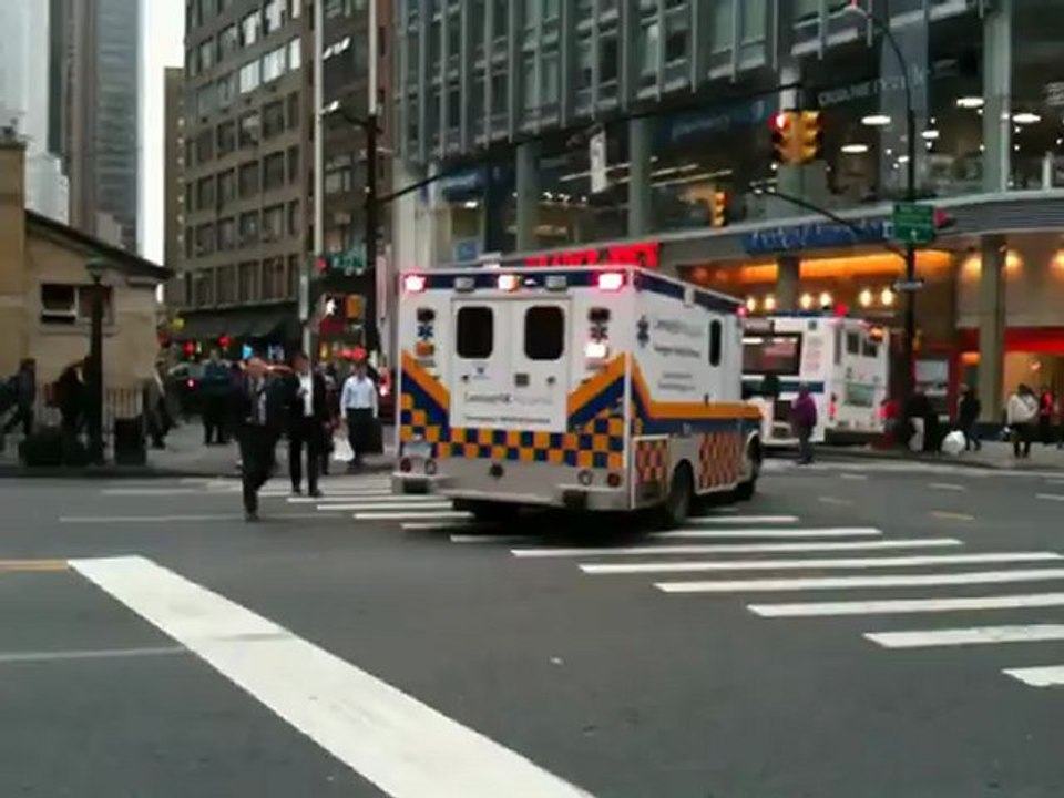 broadway 72 e rue  ambulance ( Manhattan )