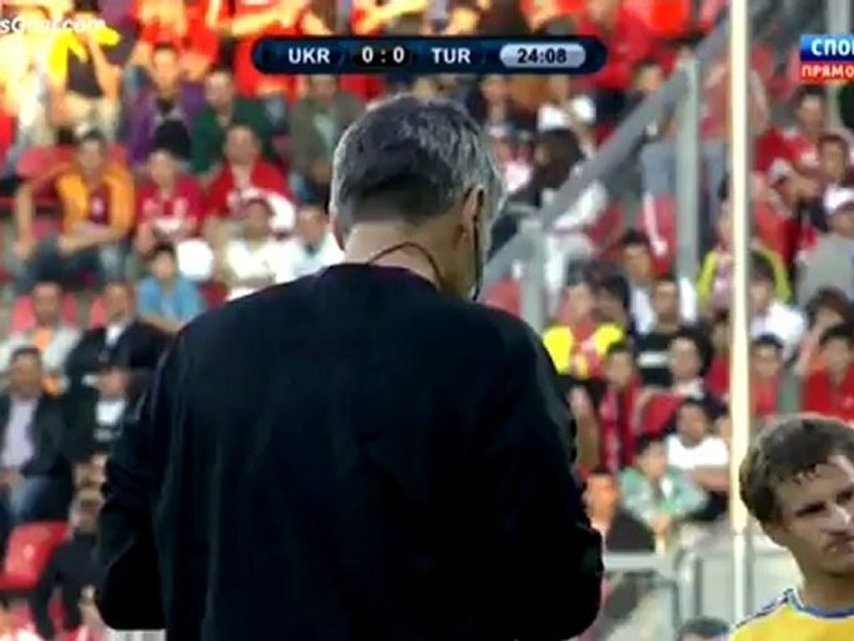 Украина - Турция 1 тайм