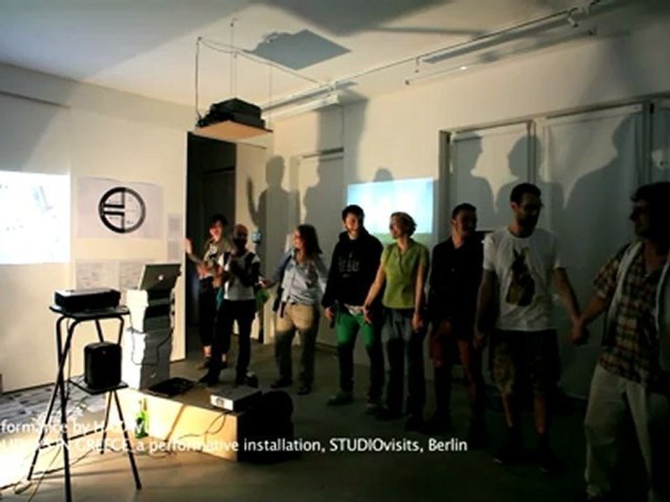 HAZAVUZU _ Cut the Flow _ performance at STUDIOvisits Berlin, May 2012