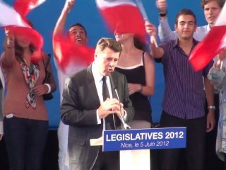 Ma campagne législative, Final du Meeting Théâtre de Verdure Nice