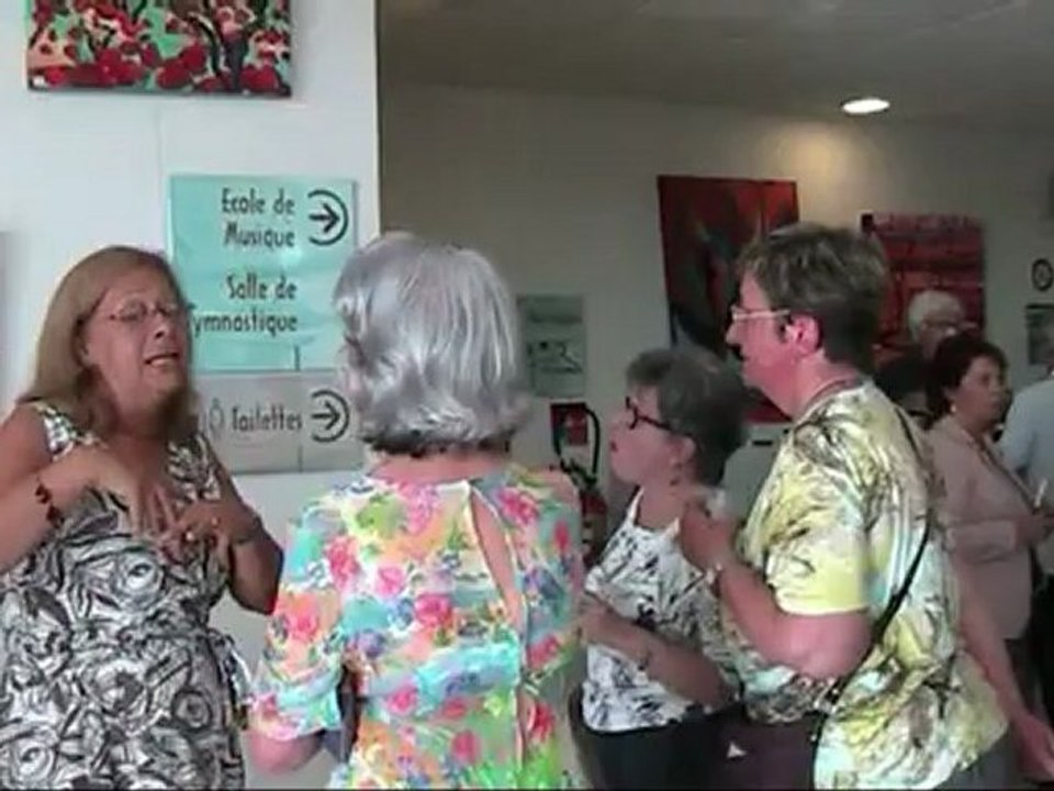 VERNISSAGE EXPOSITION SEUIL DE L'ART 5 Juin 2012 Espace Balavoine BIZANOS.