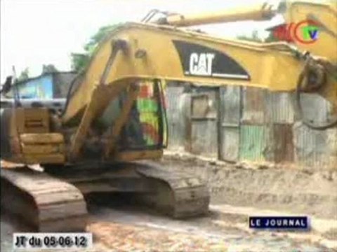 Le député Serge Bouya visite les travaux de sa circonscription électorale