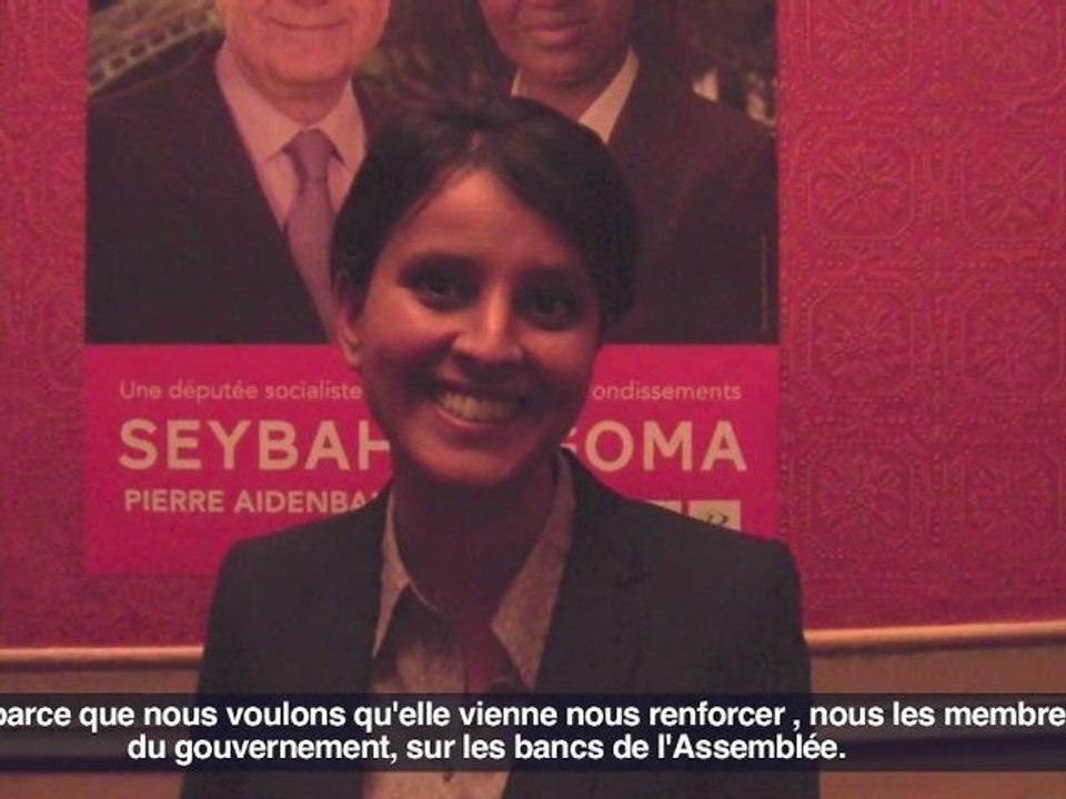 Comité de soutien de Seybah Dagoma- Najat Vallaud-Belkacem