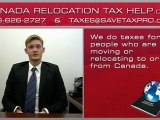 Moving or relocating to or from UK (London, England) | canada-relocation-tax-help.com