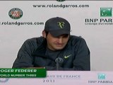 Federer entusiasta della rimonta