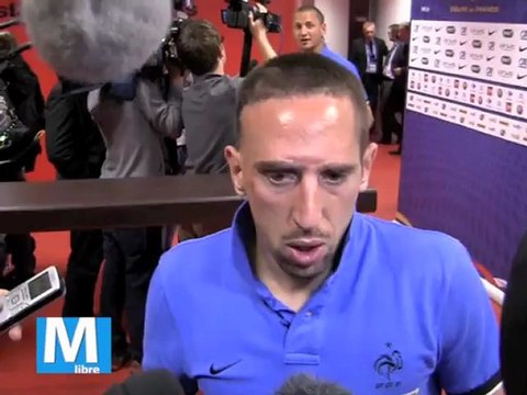 La réaction des Bleus après leur victoire face à l'Estonie