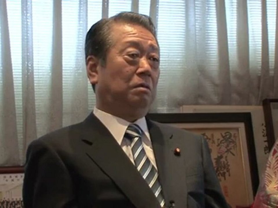 消費税増税案　民主と自民の野合　小沢元代表インタビュー