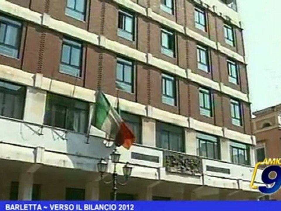 Barletta | Verso il bilancio 2012