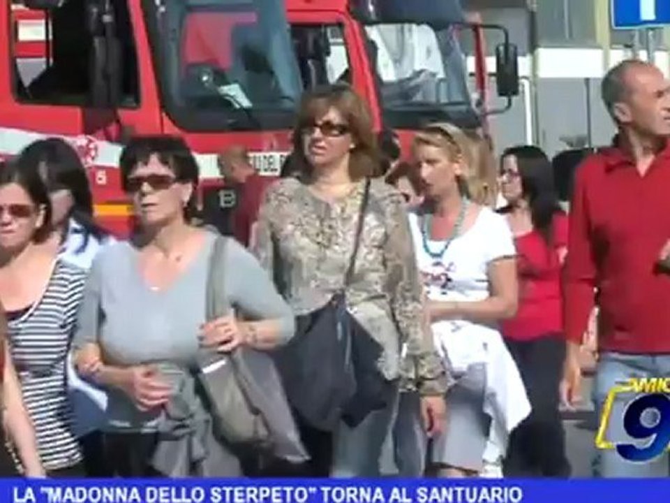 La Madonna dello Sterpeto torna al Santuario