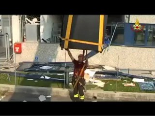 Medolla (MO) - Terremoto - Recupero computer server ditta Gambro (05.06.12)