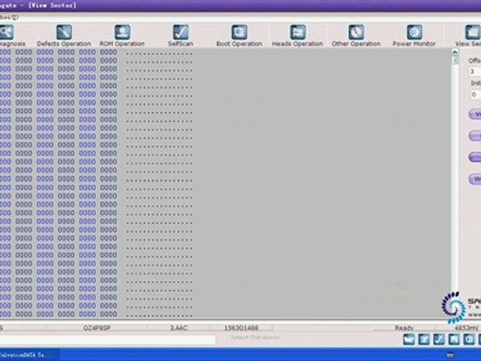 Data Recovery Tools HDD Repair Seagate Barracuda 7200.10 Read only