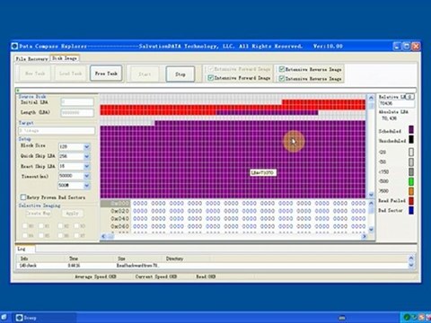 How to image from HDD with bad sectors by using data recovery equipment Data Compass
