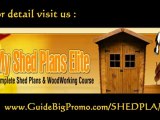Diagrams & Woodworking Designs, Kits, Storage Garden Shed Plans Patterns