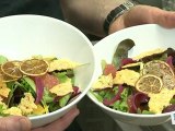 Cuisine : Recette de salade avec un assaisonnement gourmand