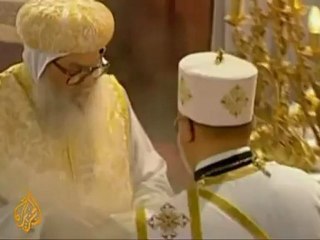 Midnight mass in tense Egypt