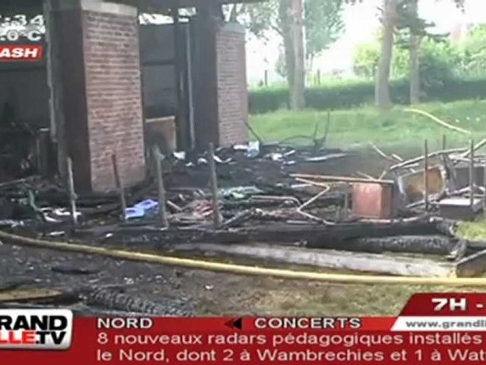 Incendie de l'Ecole Camus : MF Delannoy réagit (Tourcoing)