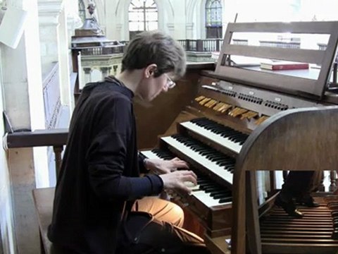 Orgue du temple de Nancy. JS Bach : Prélude et Fugue sol M BWV 541