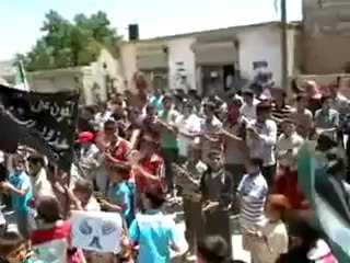 Descargar video: Syria فري برس إدلب كفرعروق  مظاهرة صباحية نصرة للمدن المحاصرة 4 6 2012 Idlib