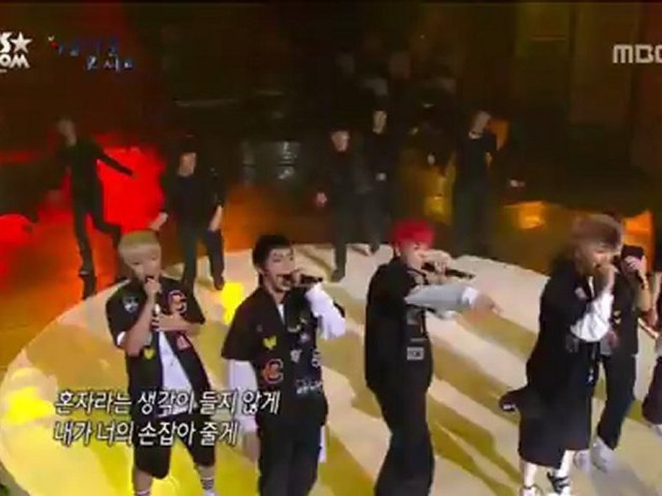 [PERF] 120605 B.A.P cover One Candle by G.O.D. @ MBC Beautiful Concert