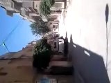 Syria فري برس حلب حي طريق الباب إضراب حداداً على الشهداء 2 6 2012 جـ3 Aleppo