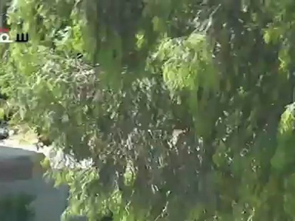 Syria فري برس غوطة دمشق    سقبا بي تي آر مسرعة جدا 2 6 2012 Damascus