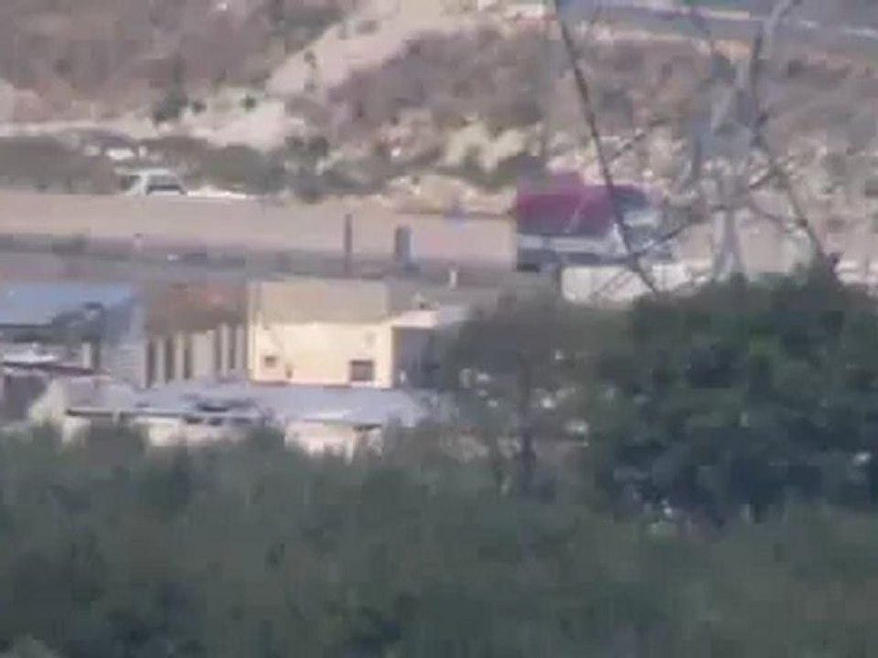 Syria فري برس  ادلب جسر الشغور قصف من مدرعات الجيش الأسدي على قرية الكندة 2 6 2012 Idlib