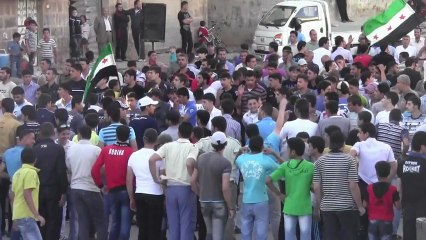 Syria فري برس مظاهرة بدرعا البلد بتاريخ 31 5 2012 Daraa