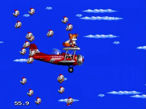 Sonic 2 Playthrough Tails Solo Part 10 - Death Egg, & Credits