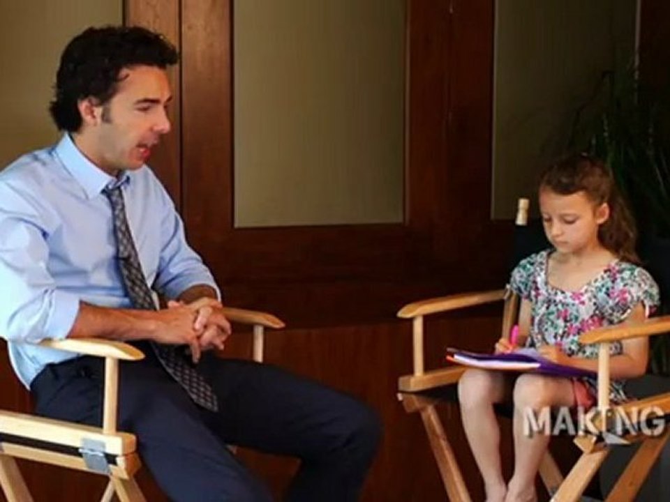 Director Shawn Levy interviewed by a 7-year-old fan