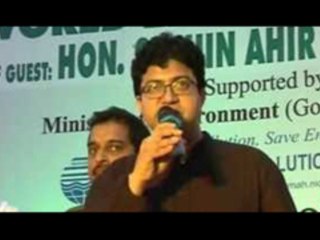 Prasun Joshi Recites A Poem @ 'World Environment Day 2012'