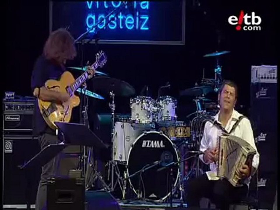 Kepa Junkera en el Jazzaldia de Gasteiz