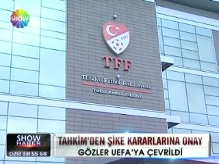 Tahkim'den şike kararlarına olay - 05 haziran 2012