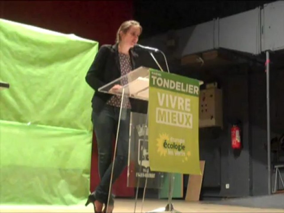 Marine Tondelier 2012 - Meeting à Hénin-Beaumont