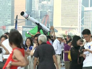 Hong Kong star-gazers catch early glimpse of Transit of Venus