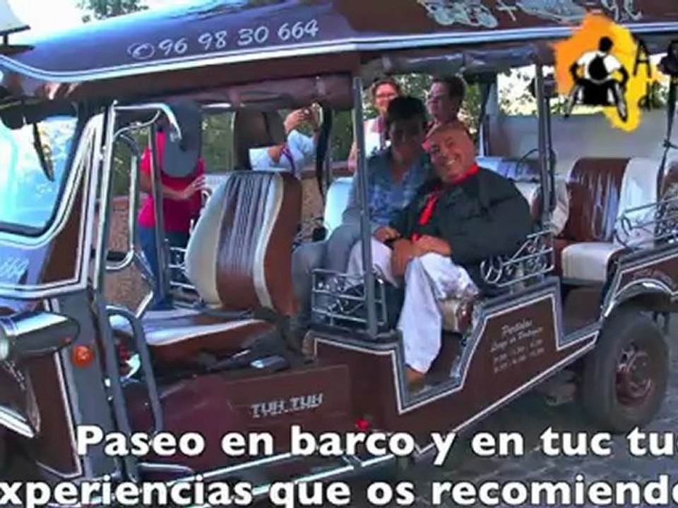 Coimbra en barco y tuc tuc