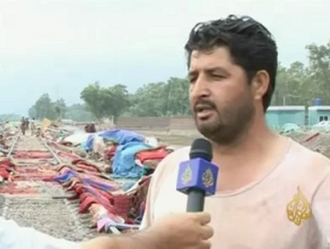 معاناة المتضررين من سيول باكستان