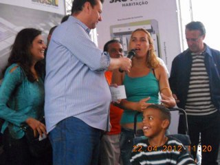 SECRETARIO  DA HABITAÇÃO RICARDO LEITE  INAUGURA PROJETO RESIDENCIAL