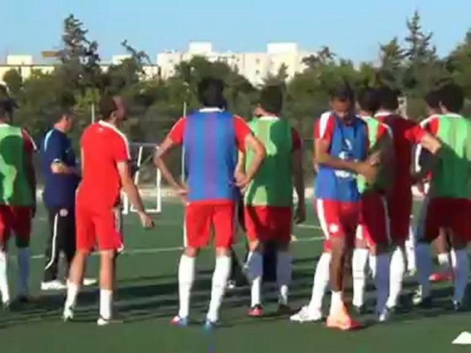 اخر تحضيرات المنتخب قبل السفر إلى الرأس الأخضر