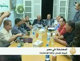 المعارضة في مصر.. شروط لضمان نزاهة الانتخابات