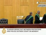 Sherine Tadros reports on Mubarak trial