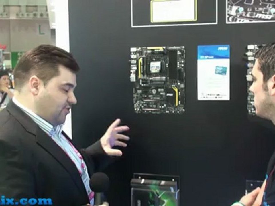 MSI Z77 MPower Motherboards On Show at Computex 2012