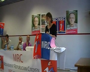 Jacqueline Durando soutient les candidats MRC aux légilastives 2012 de  Marseille