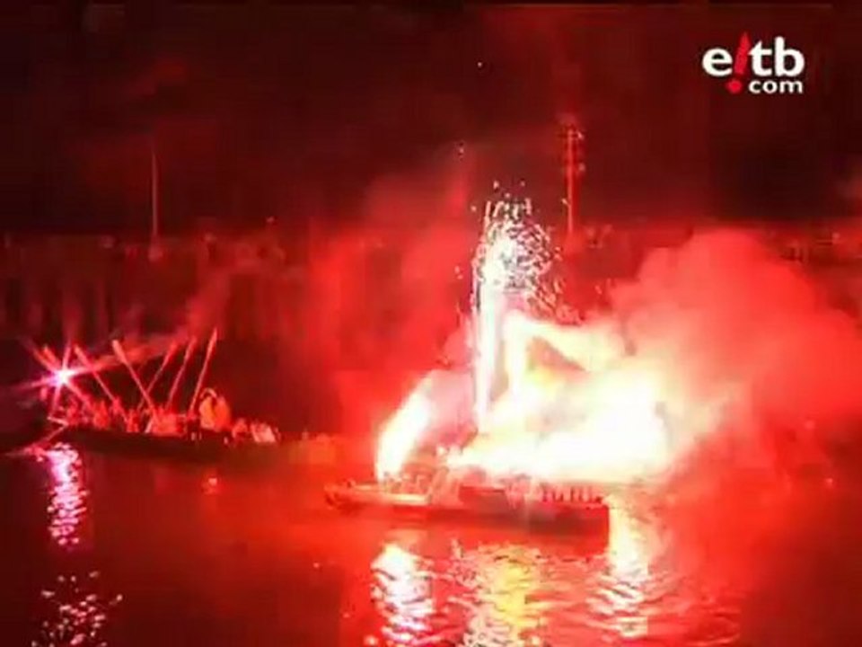 El fuego se lleva a Mari Jaia y a las fiestas de Bilbao